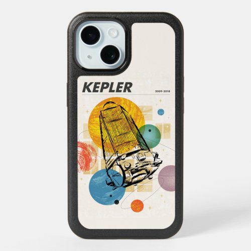 Kepler Space Telescope Poster iPhone 15 Case