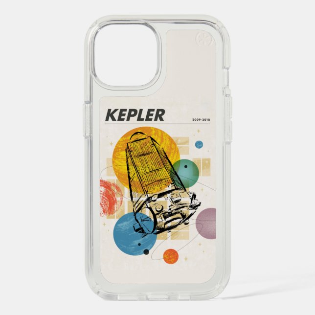 Kepler Space Telescope Poster. Speck iPhone Case (Front)