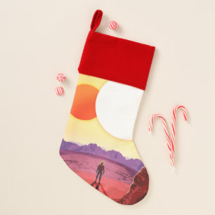 Kepler Space Travel Destination Planet Adventure Christmas Stocking