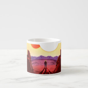 Kepler Space Travel Destination Planet Adventure Espresso Cup