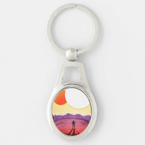 Kepler Space Travel Destination Planet Adventure Keychain