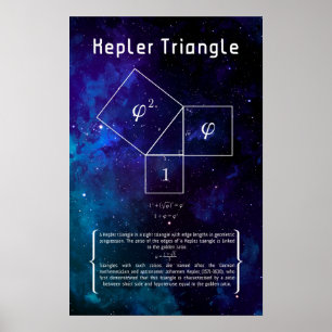 Kepler Triangle Poster