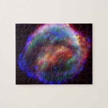 Kepler's Supernova  In Ophiuchus Jigsaw Puzzle by wesleyowns at Zazzle