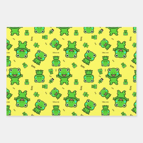 Keppe the Frog Wrapping Paper