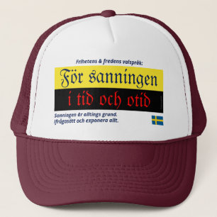 Keps — For the truth Trucker Hat