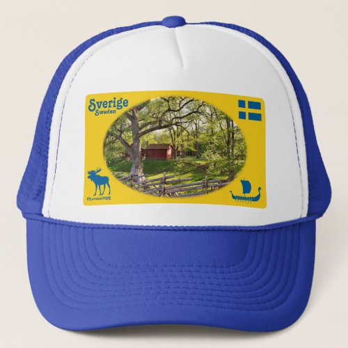 Keps  Sverige Trucker Hat