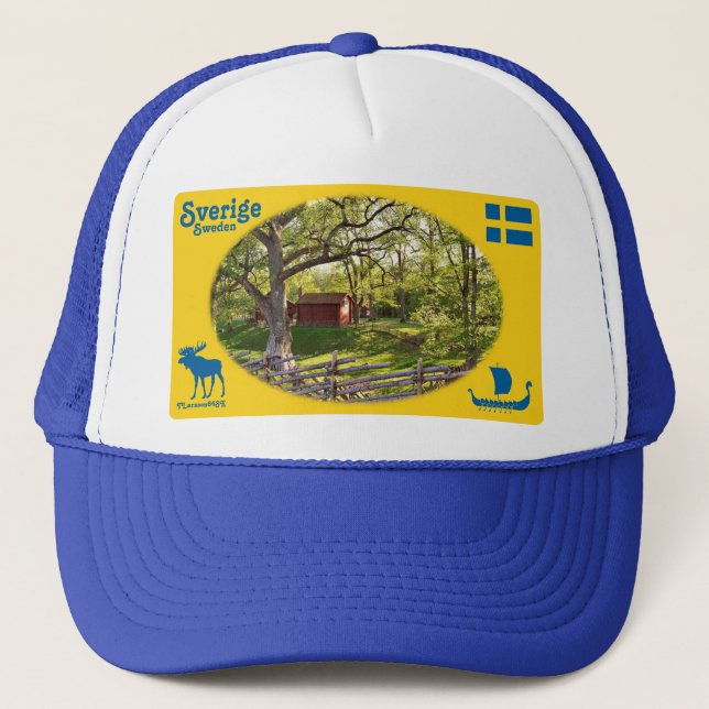 Keps — Sverige Trucker Hat (Front)