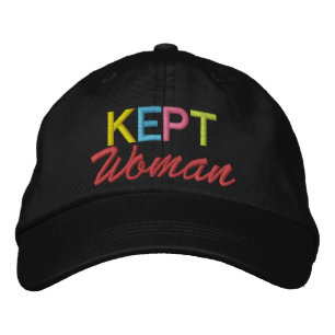 Kept Woman by SRF Embroidered Baseball Hat