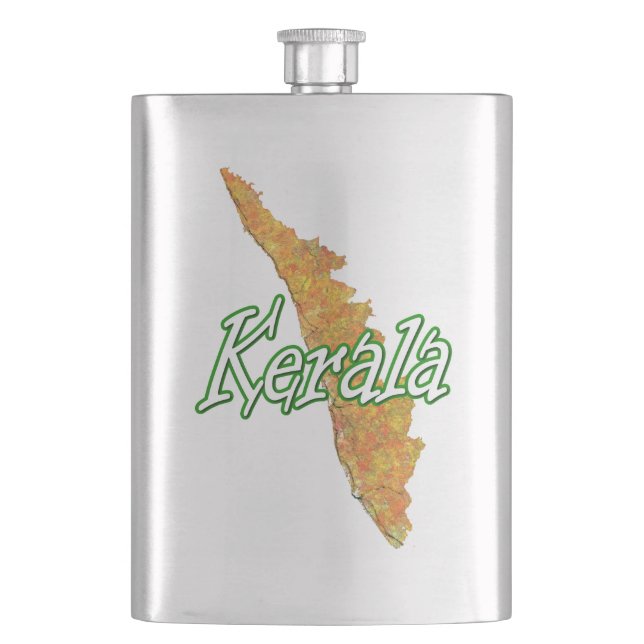 Kerala Hip Flask (Front)