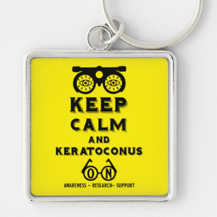 Keratoconus Support And Awareness Keychain