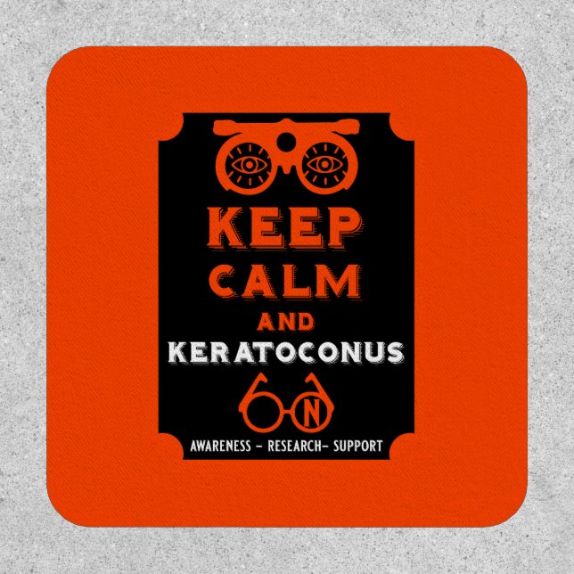 Keratoconus Support And Awareness Patch (Front)