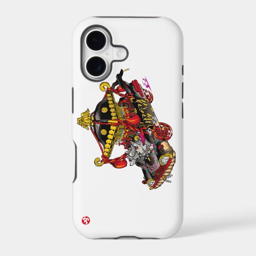 car drive poeter mikoshi dogs heads three classics 神輿 御輿 みこし 犬 しめ縄 lanyard 車 クラシックカー 走行 japanese pop illustration 和風 イラスト ポップ arts アート