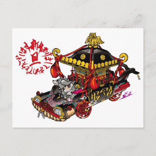 神輿 御輿 車 クラシック 日本 zangyoninja aokimono 戌年 kerberos nonull