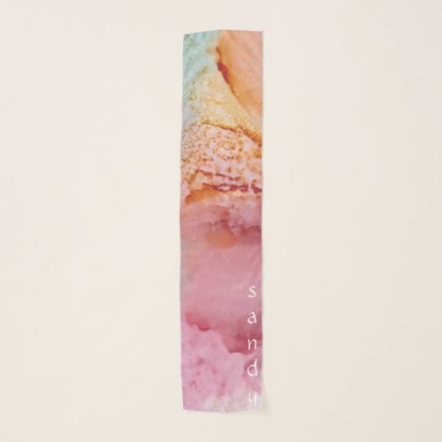 Kerchief Oblong Chiffon Scarf Just Lovely