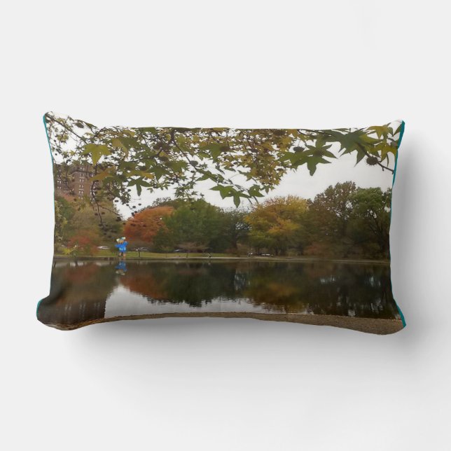 Ker'D from across the pond Lumbar Pillow (Front)