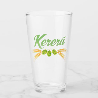 Kereru Hops and Barley Glass
