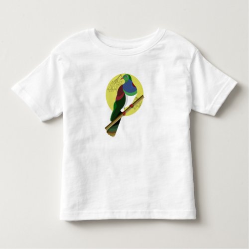 KERERU vector wood pigeon  Toddler T_shirt