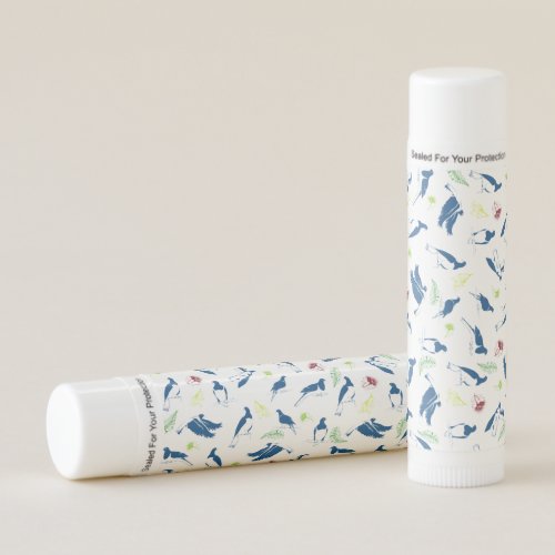 Kereru Wood pigeon pattern NZ birds Lip Balm