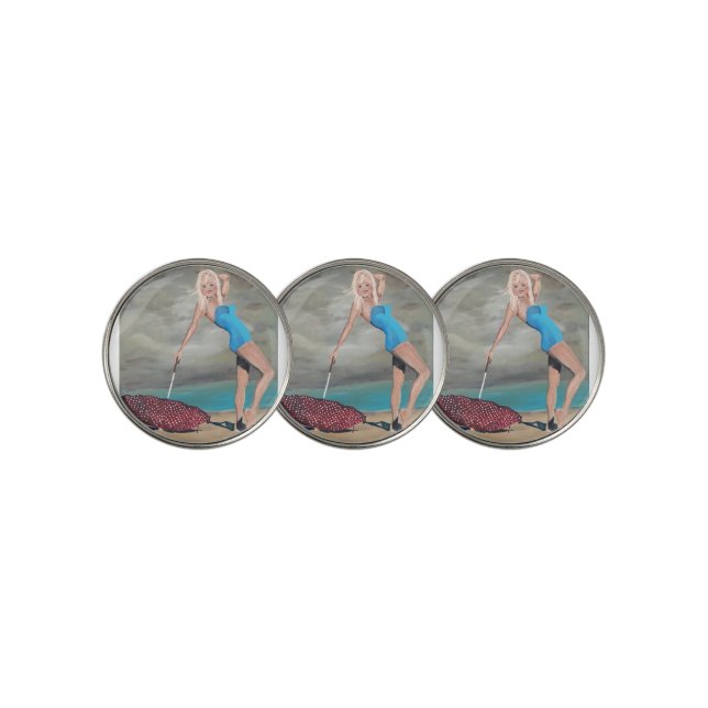 Kerma Golf Ball Marker (3 Up)