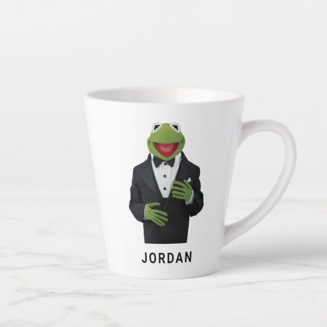Kermit in a Suit Latte Mug (Right)