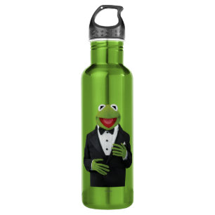 Kermit in a Suit Stainless Steel Water Bottle