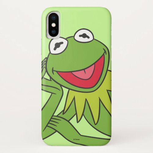 Kermit Laying Down iPhone X Case