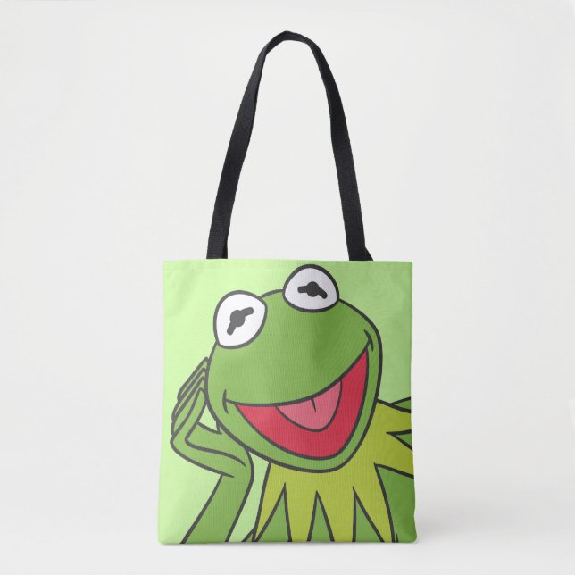Kermit Laying Down Tote Bag (Front)