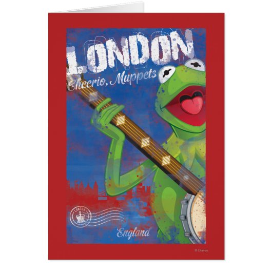 Kermit - London, England Poster Cards (Front)