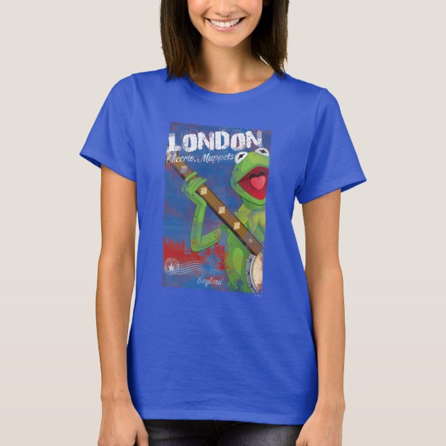 Kermit - London, England Poster T-Shirt (Front)
