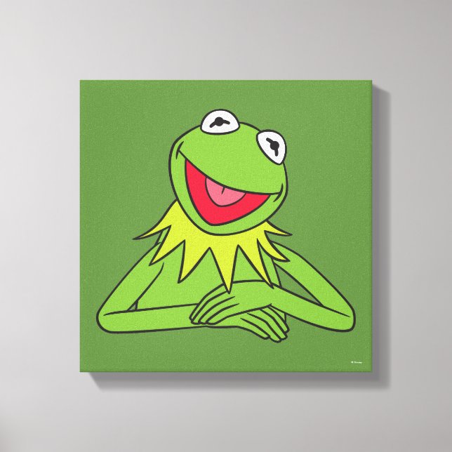 Kermit the Frog Canvas Print (Front)