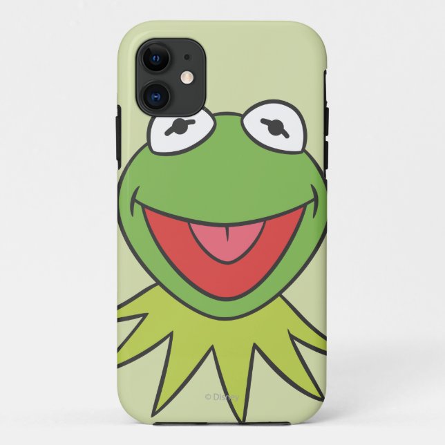 Kermit the Frog Cartoon Head Case-Mate iPhone Case (Back)