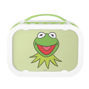 Kermit the Frog Cartoon Head Lunch Box