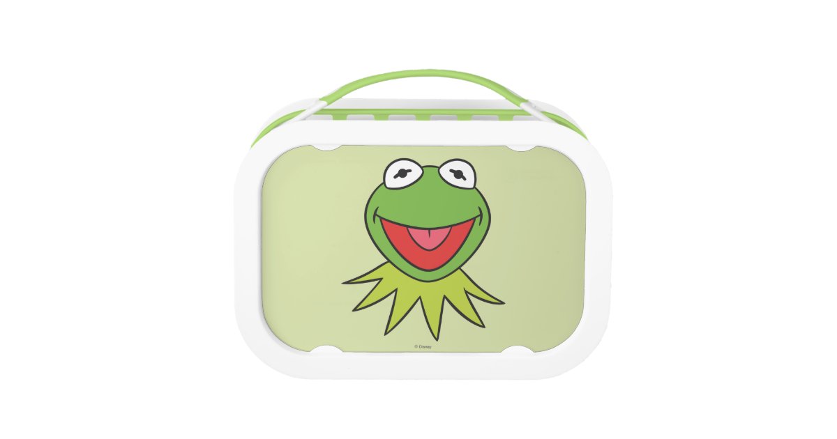 Kermit the Frog Cartoon Head Lunch Box | Zazzle.com