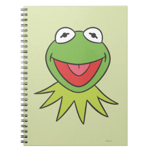 Kermit the Frog Cartoon Head Notebook