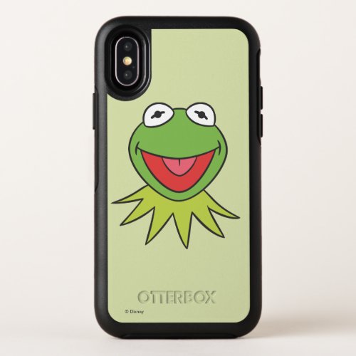 Kermit the Frog Cartoon Head OtterBox Symmetry iPhone X Case