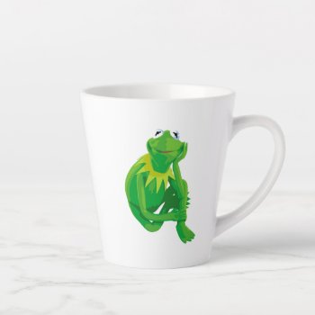 Kermit The Frog Charming Eyes Disney Latte Mug by muppets at Zazzle