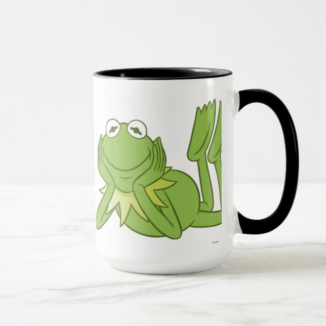 Kermit the Frog lying down Disney Mug (Right)