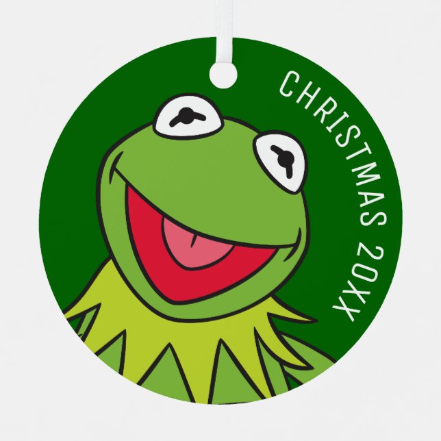 Kermit the Frog Metal Ornament (Front)