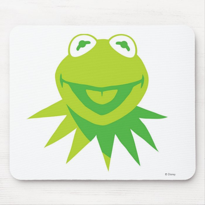 Kermit The Frog Smiling Disney Mouse Pads