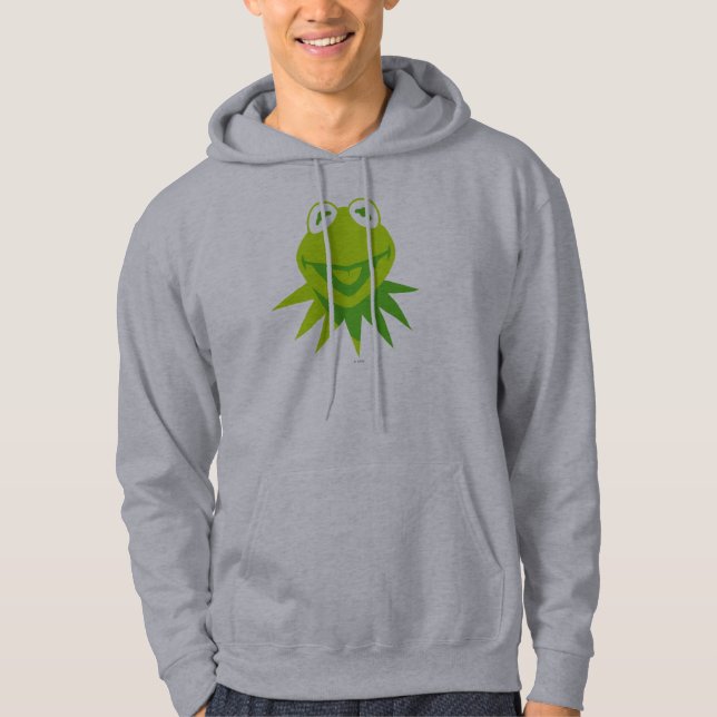 Kermit the Frog Smiling Hoodie (Front)