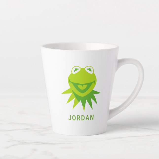 Kermit the Frog Smiling Latte Mug (Right)