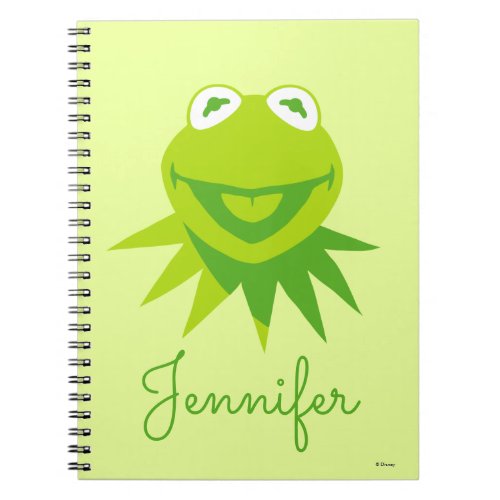 Kermit the Frog Smiling _ Personalized Notebook