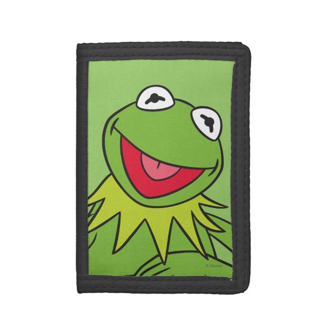 Kermit the Frog Tri-fold Wallet (Front Vertical)