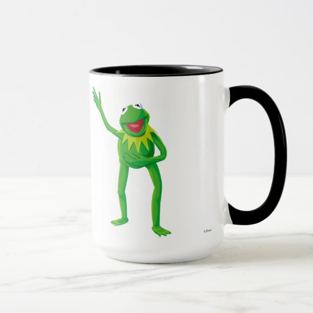Kermit the Frog Waving his Hand Disney Mug (Right)