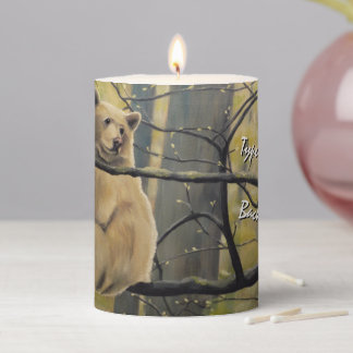 Kermode Bear Candles Custom Spirit Bear Art Candle