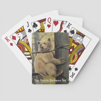 Kermode Bear Cards Personalized Bear Playing Cards