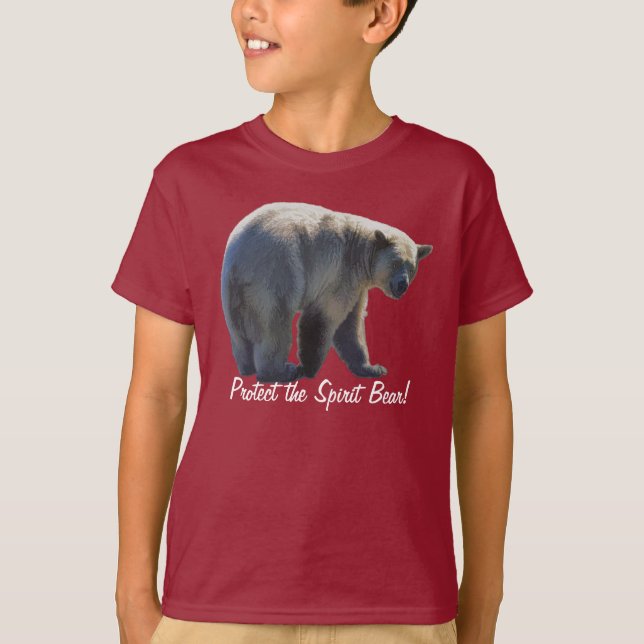 Kermode Bear Wildlife Supporter Apparel T-Shirt (Front)