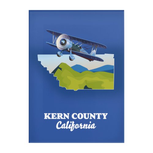 Kern County California Acrylic Print