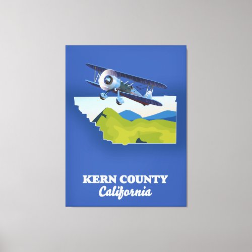 Kern County California Canvas Print