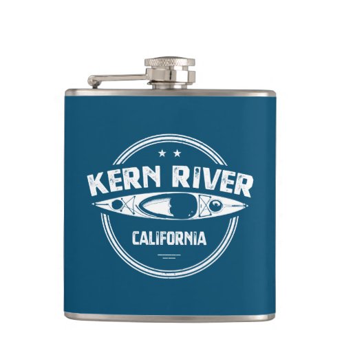 Kern River California Kayaking Flask